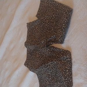 Leopard print JCrew winnie stretch pant